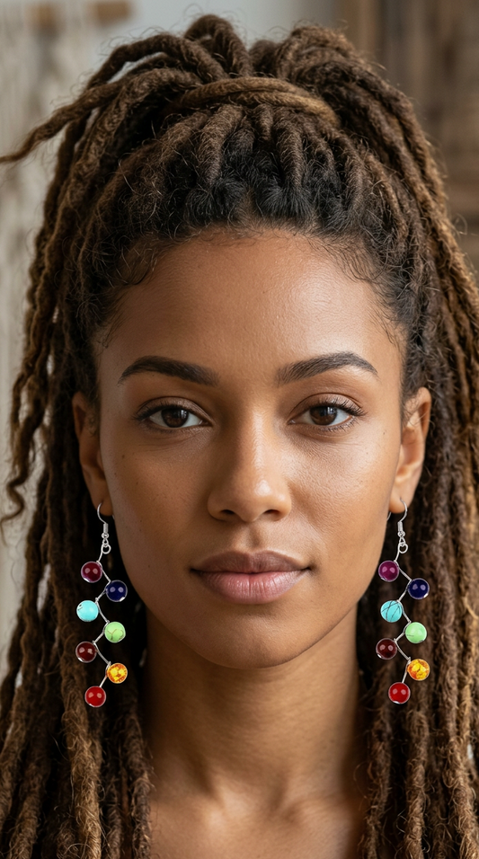 7 Chakra Earrings